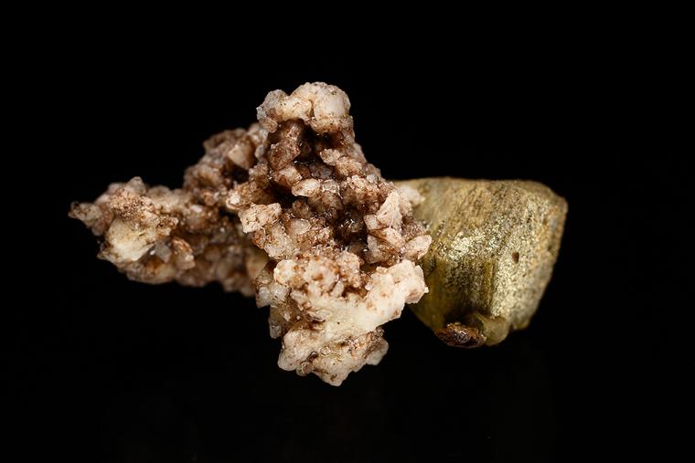 DONNAYITE-(Y) on CALCITE
